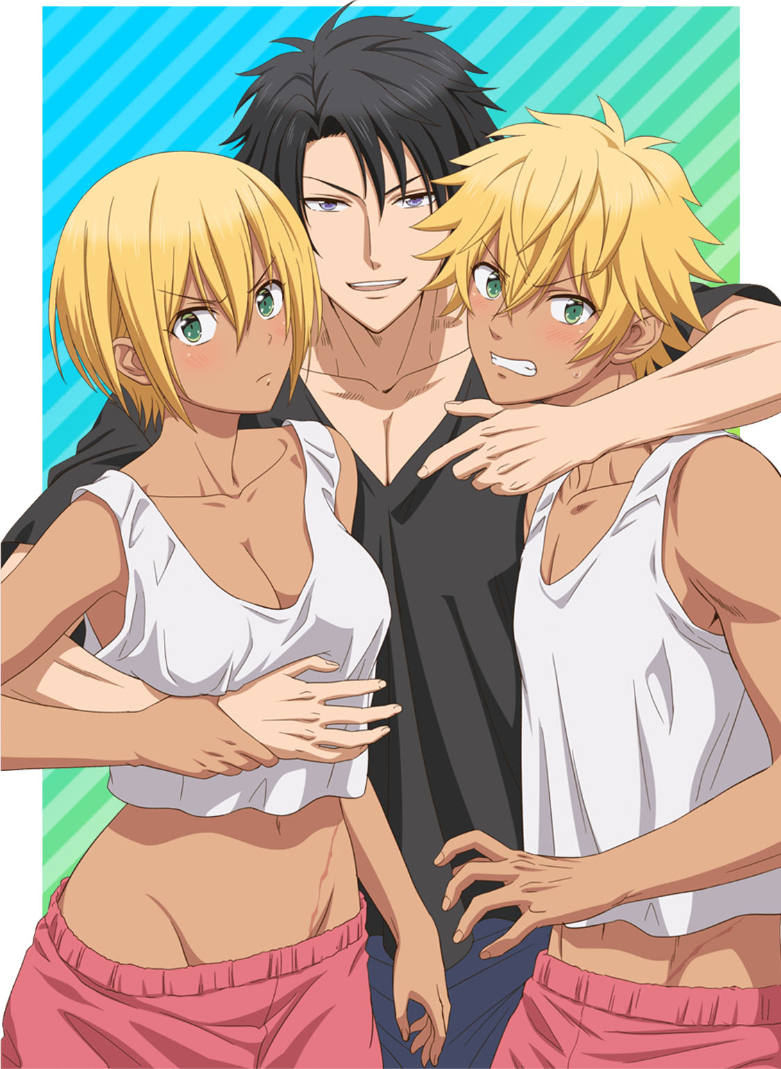 熱門消息】YouTube先行配信第1話，《變身成黑辣妹之後就和死黨上床了》TV動畫2021年4月播出！ - 青文出版-讀享丹青.娛閱藝文