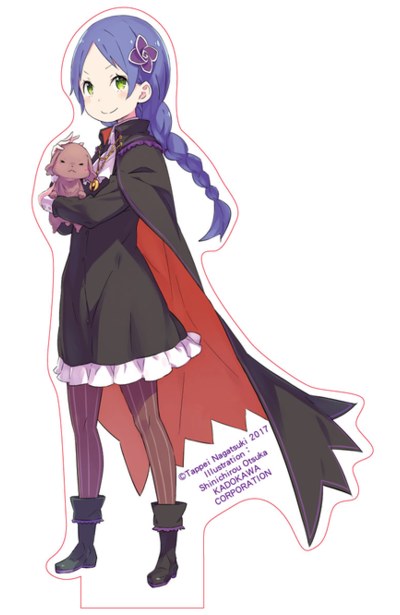 輕小說 Re:從零開始的異世界生活(13)會場限定版美少女人形立牌