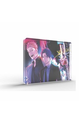 (精品)《魔女之犬》燙金複製簽名晶磚壓克力